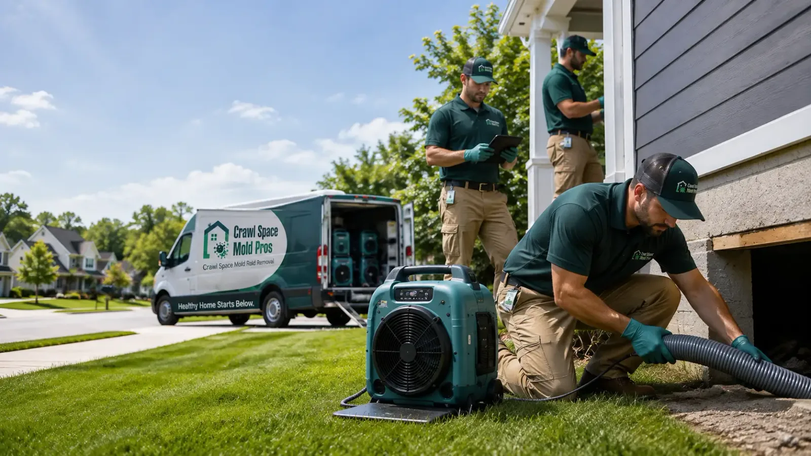 Crawl Space Mold Removal in Ansley, NE